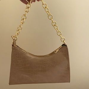 Nude purse
